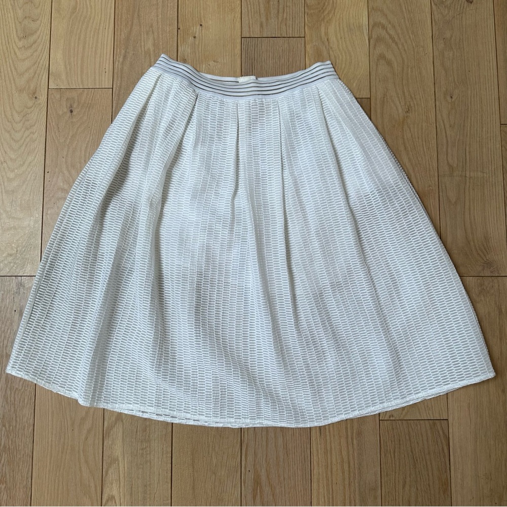 Armani Exchange White Skirt